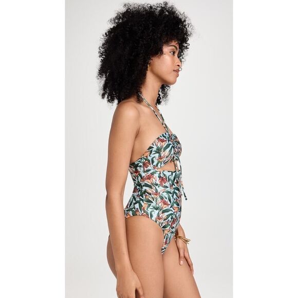 Agua by Agua Bendita Monarca Azul One Piece Swimsuit M - Picture 3 of 12
